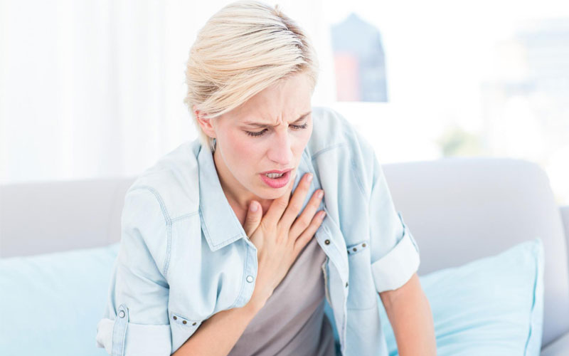Hiện tượng trào ngược dạ dày có gây khó thở không?